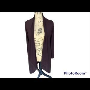 Pretty Young Thing Chocolate Duster/Cardigan Size Medium